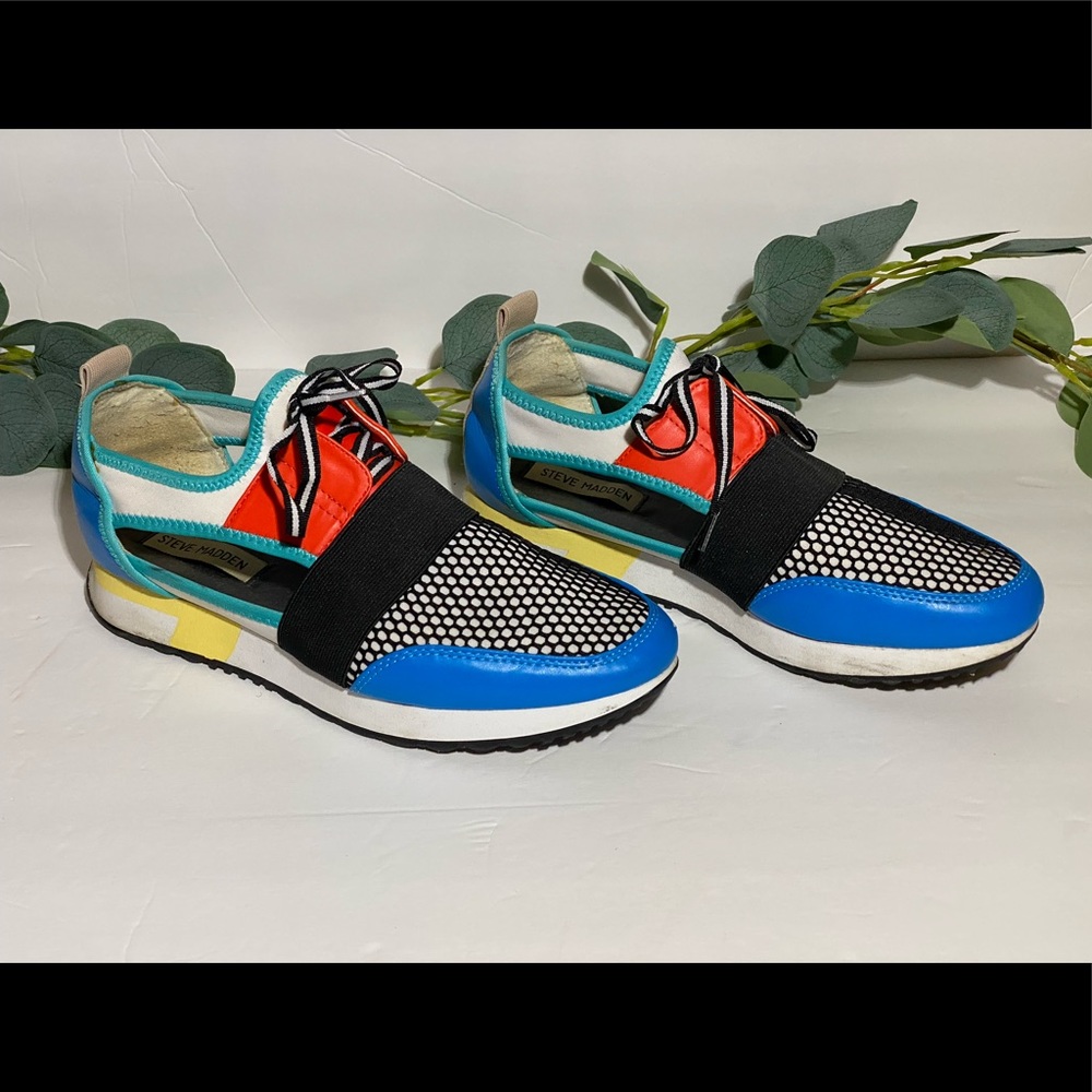Steve Madden Antics Sneakers (Multi Color)
